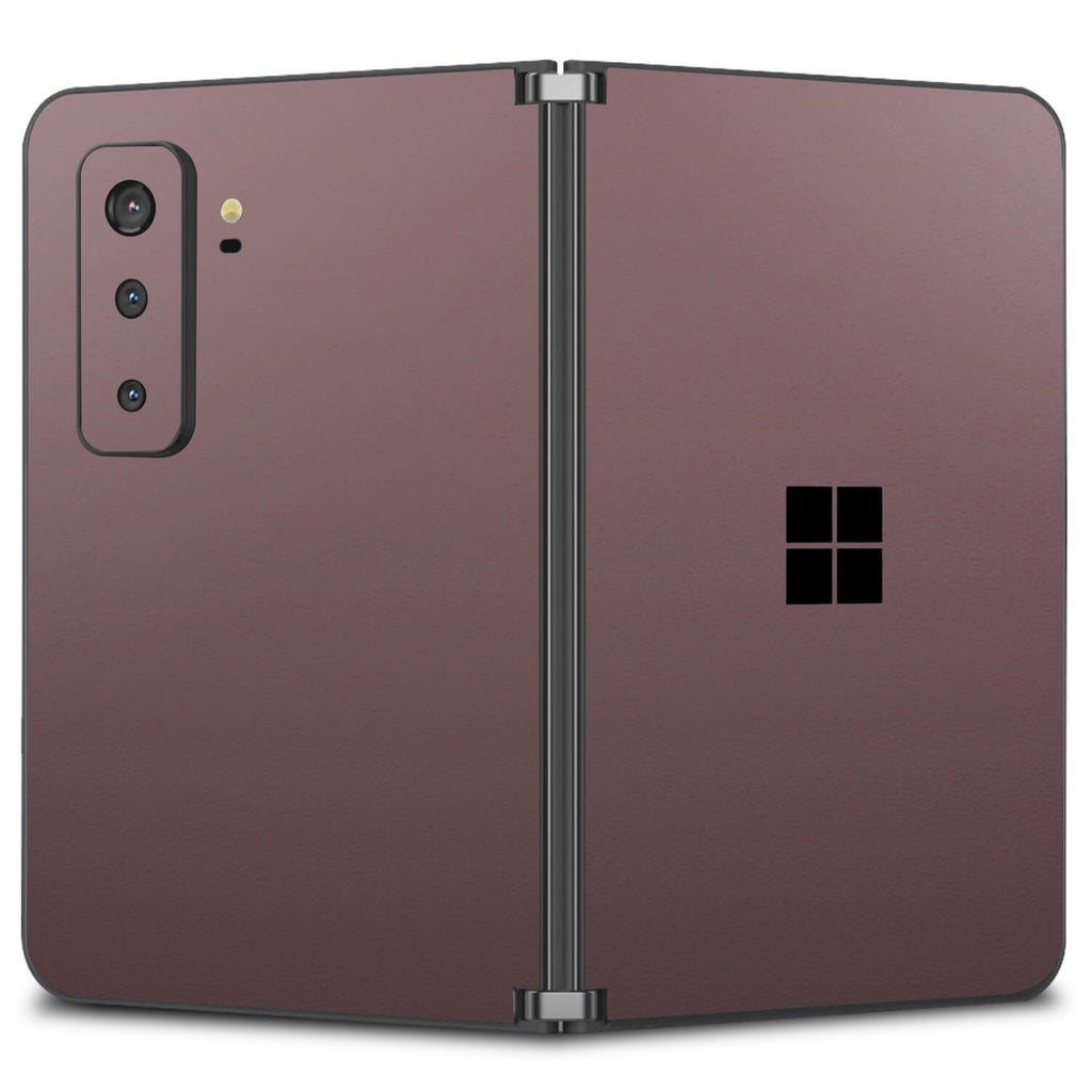 Microsoft Surface Duo 2 Textured matt mulberry skins