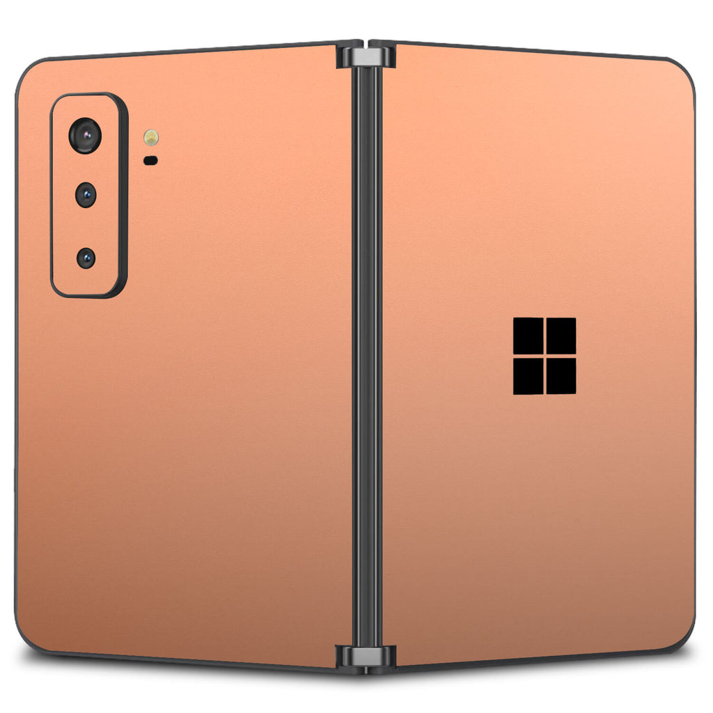 Microsoft Surface Duo 2 Textured matt peach skins