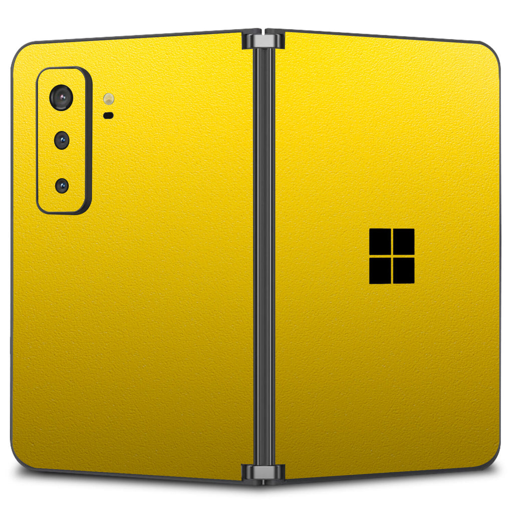 Microsoft Surface Duo 2 Textured matt yellow skins