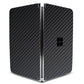 Microsoft Surface Duo Black carbon fibre skins