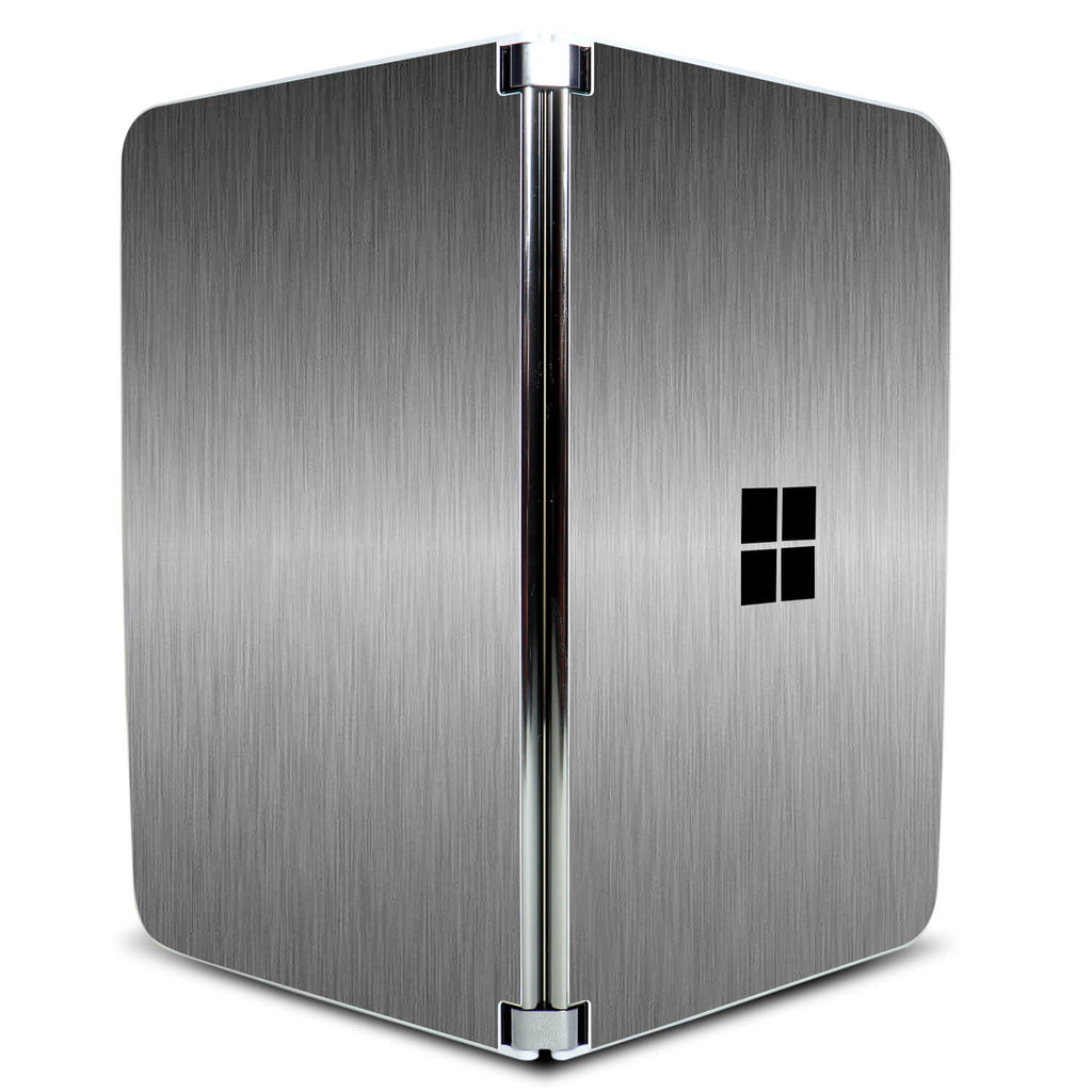 Microsoft Surface Duo Brushed titanium skins