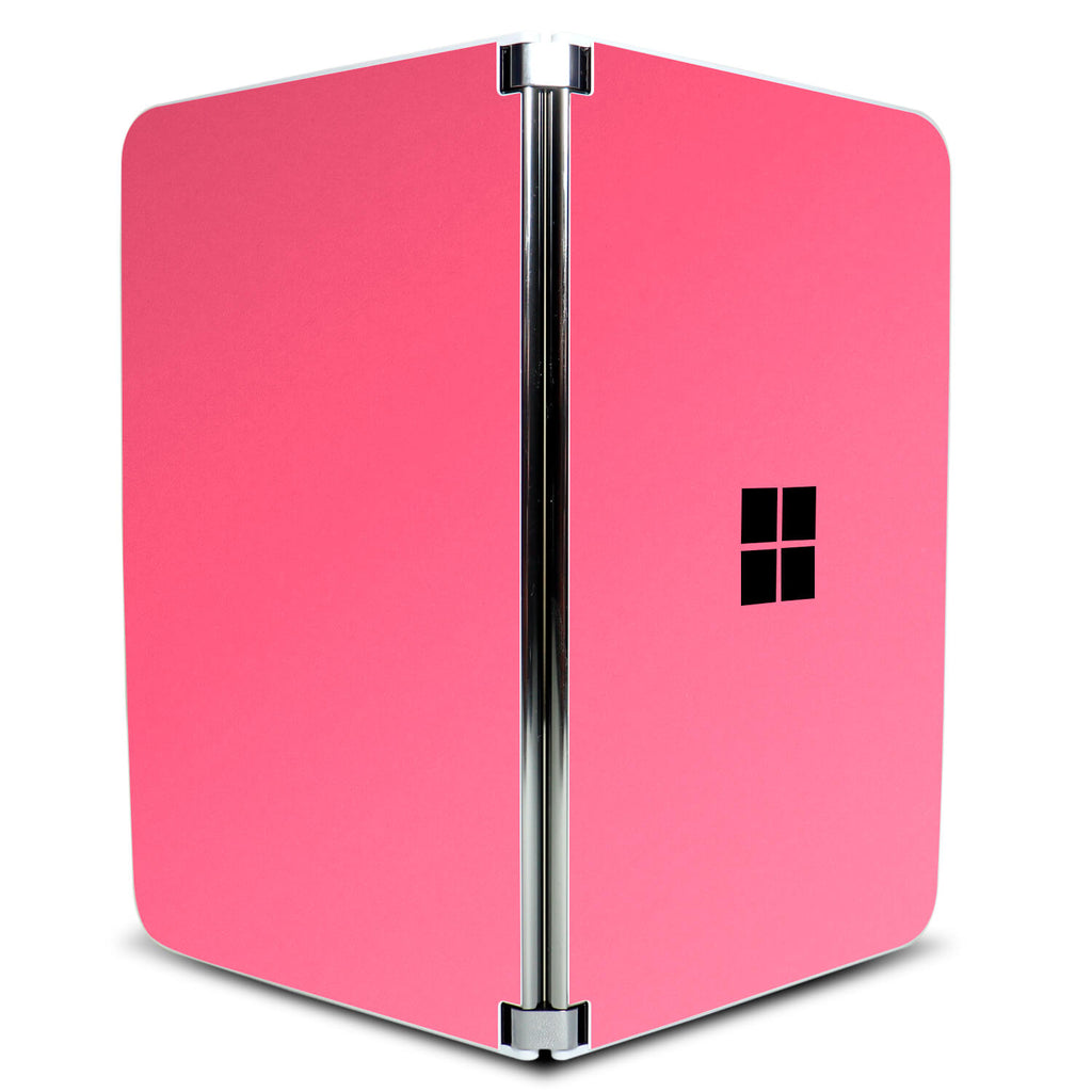 Microsoft Surface Duo Textured matt pink skins