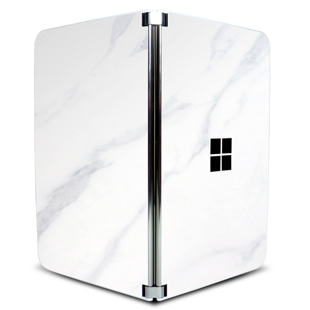 Microsoft Surface Duo White marble skins