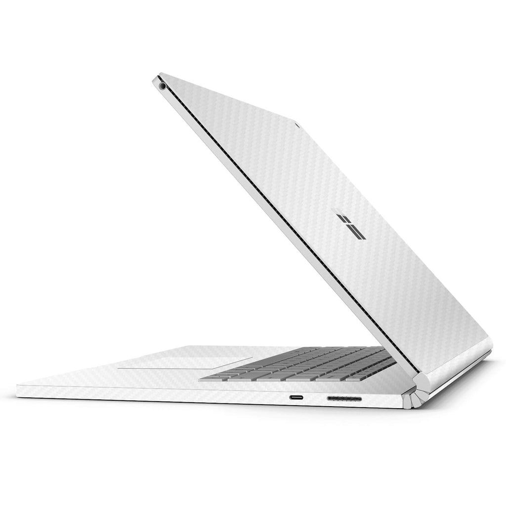 Microsoft Surface Book 3 13.5" i5 White Carbon Fibre Skins