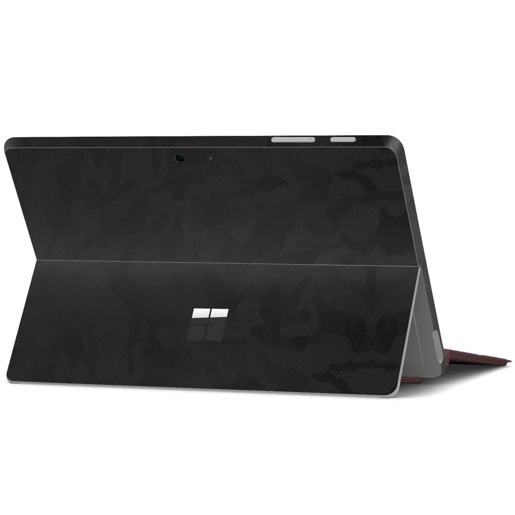 Microsoft Surface Go Black Camo Skins