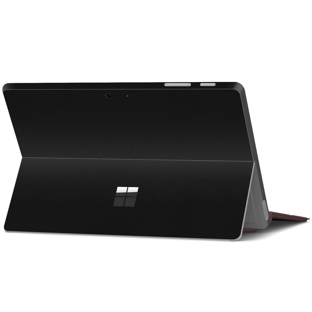 Microsoft Surface Go Black Leather Skins