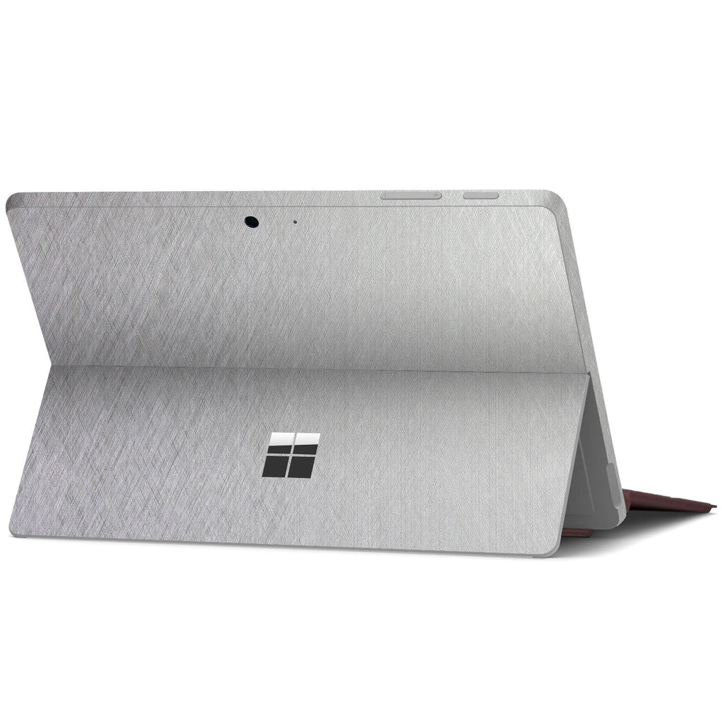 Microsoft Surface Go Brushed Aluminium Skins