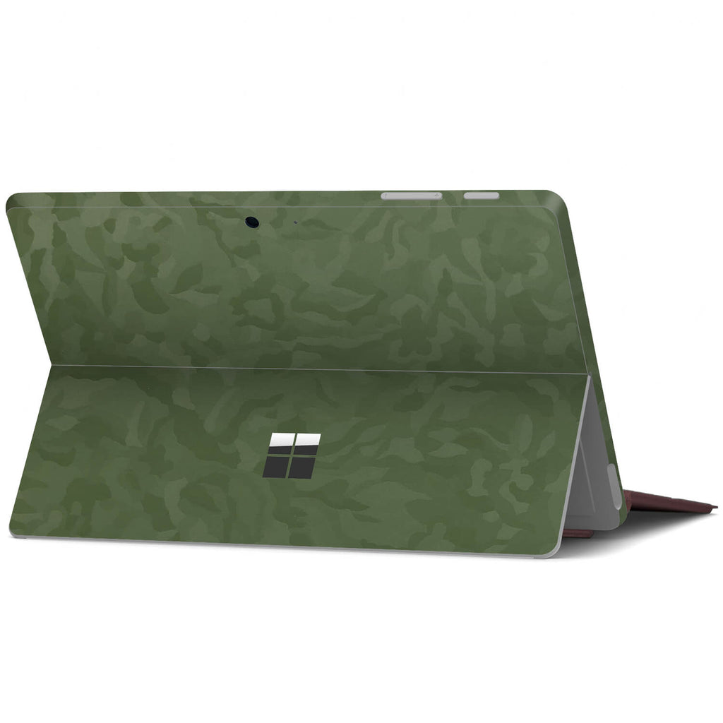 Microsoft Surface Go Green Camo Skins