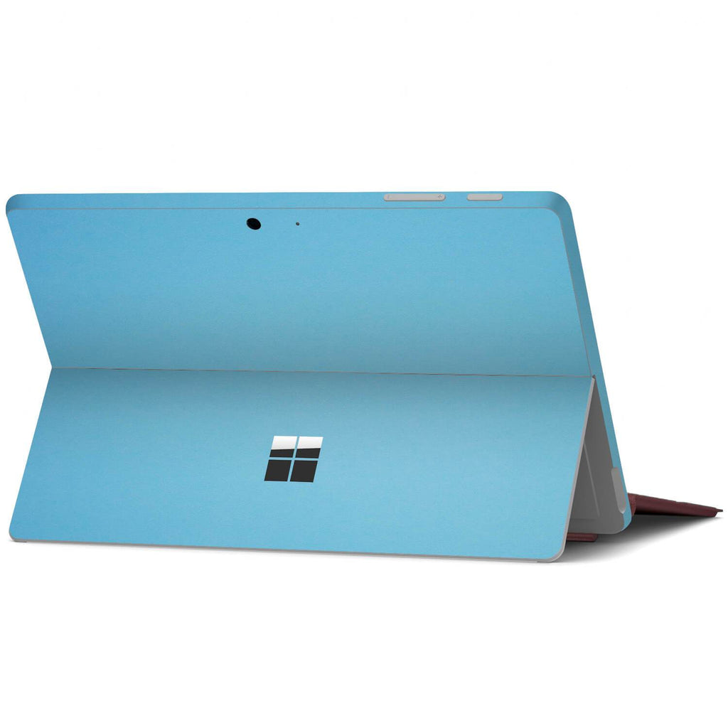 Microsoft Surface Go Textured Matt Light Blue Skins