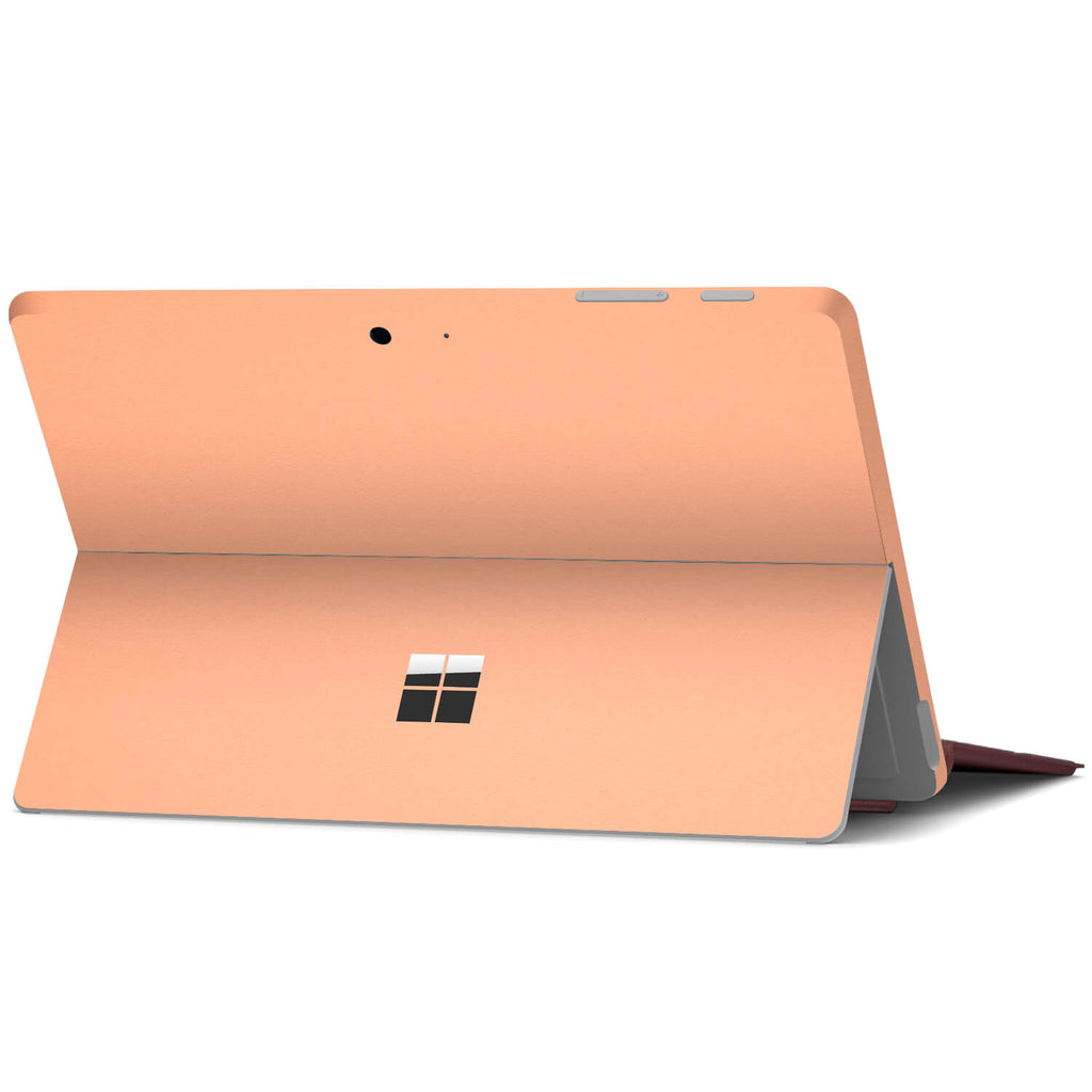 Microsoft Surface Go Textured Matt Peach Skins