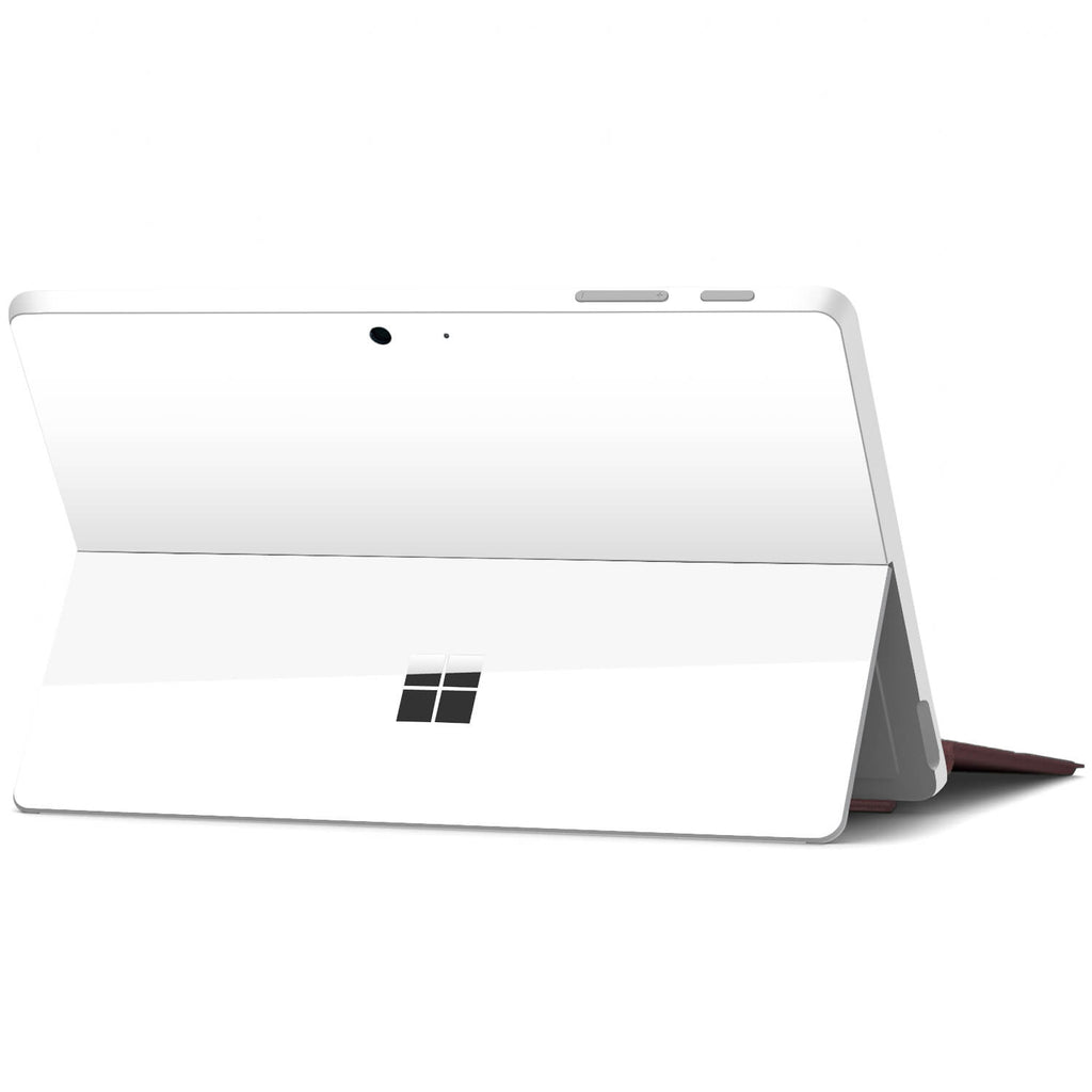 Microsoft Surface Go White Gloss Skins