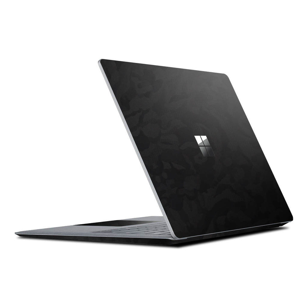 Microsoft Surface Laptop Black Camo Skins