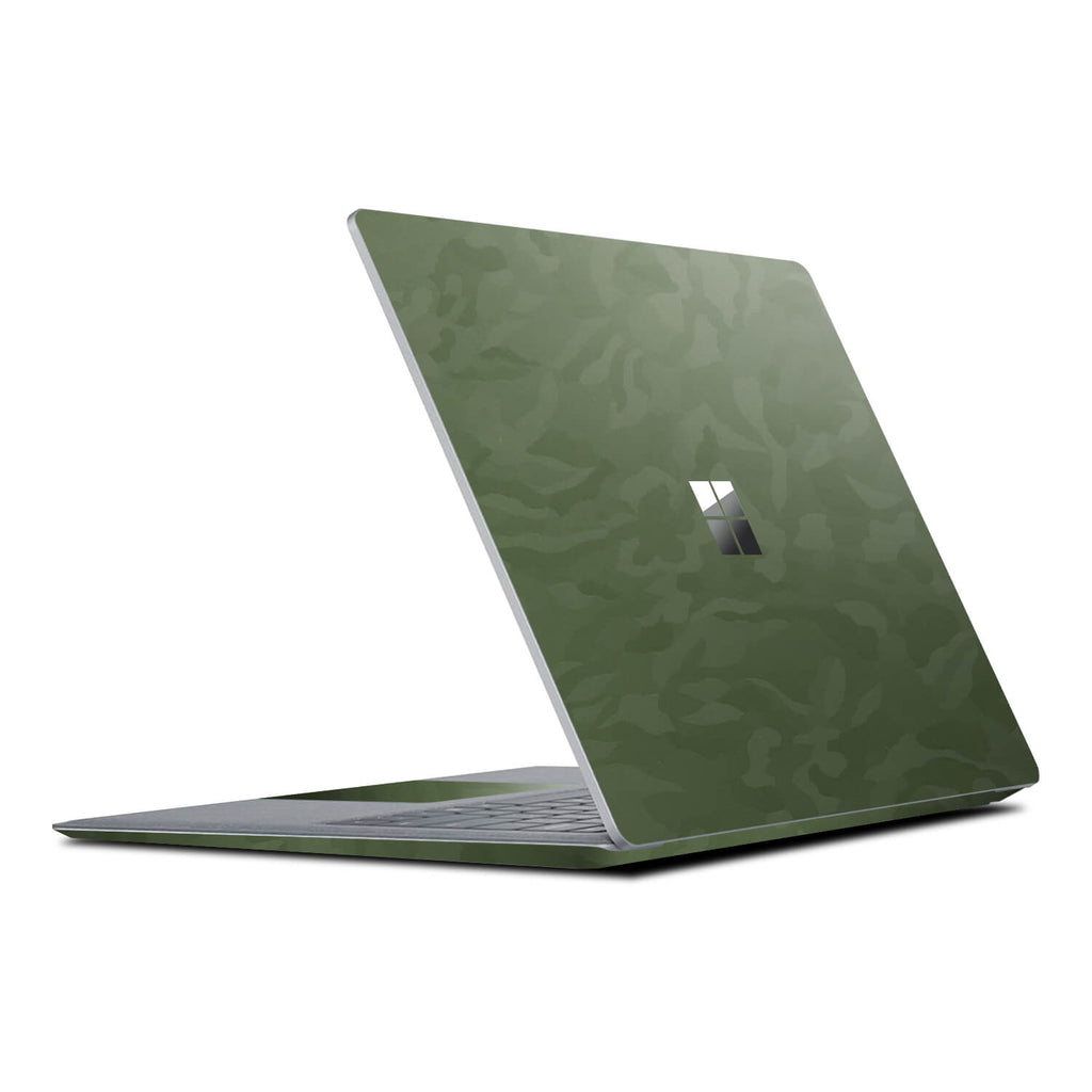 Microsoft Surface Laptop Green Camo Skins