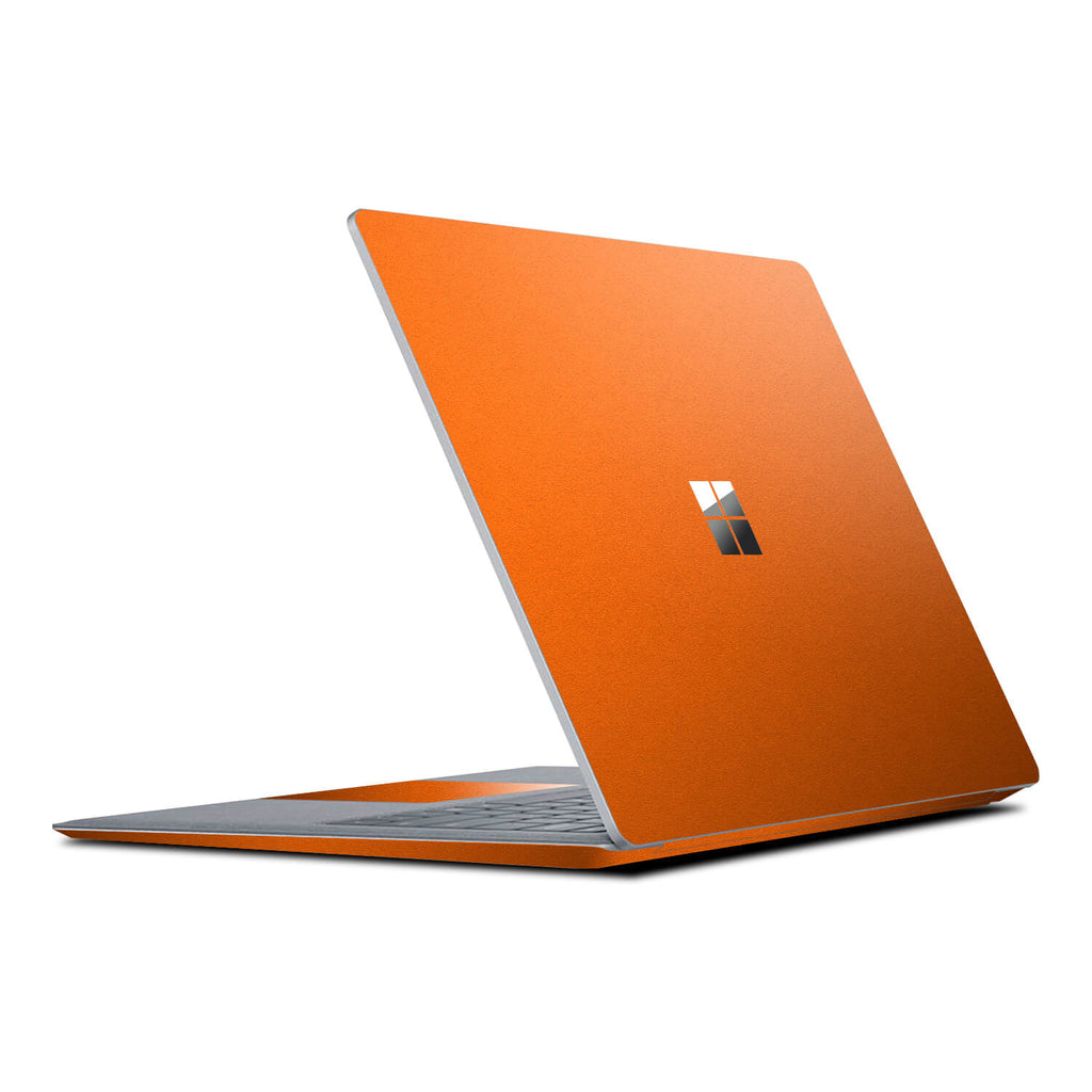 Microsoft Surface Laptop Textured Matt Orange Skins
