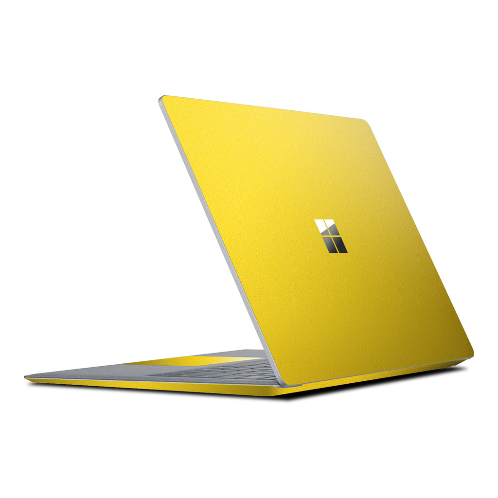 Microsoft Surface Laptop Textured Matt Yellow Skins