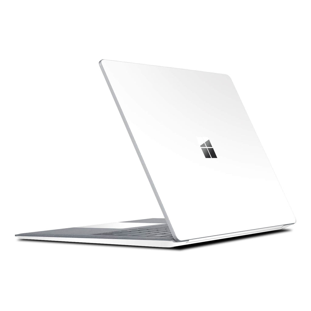 Microsoft Surface Laptop White Gloss Skins