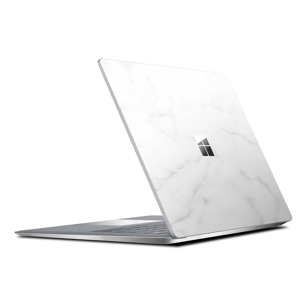 Microsoft Surface Laptop White Marble Skins