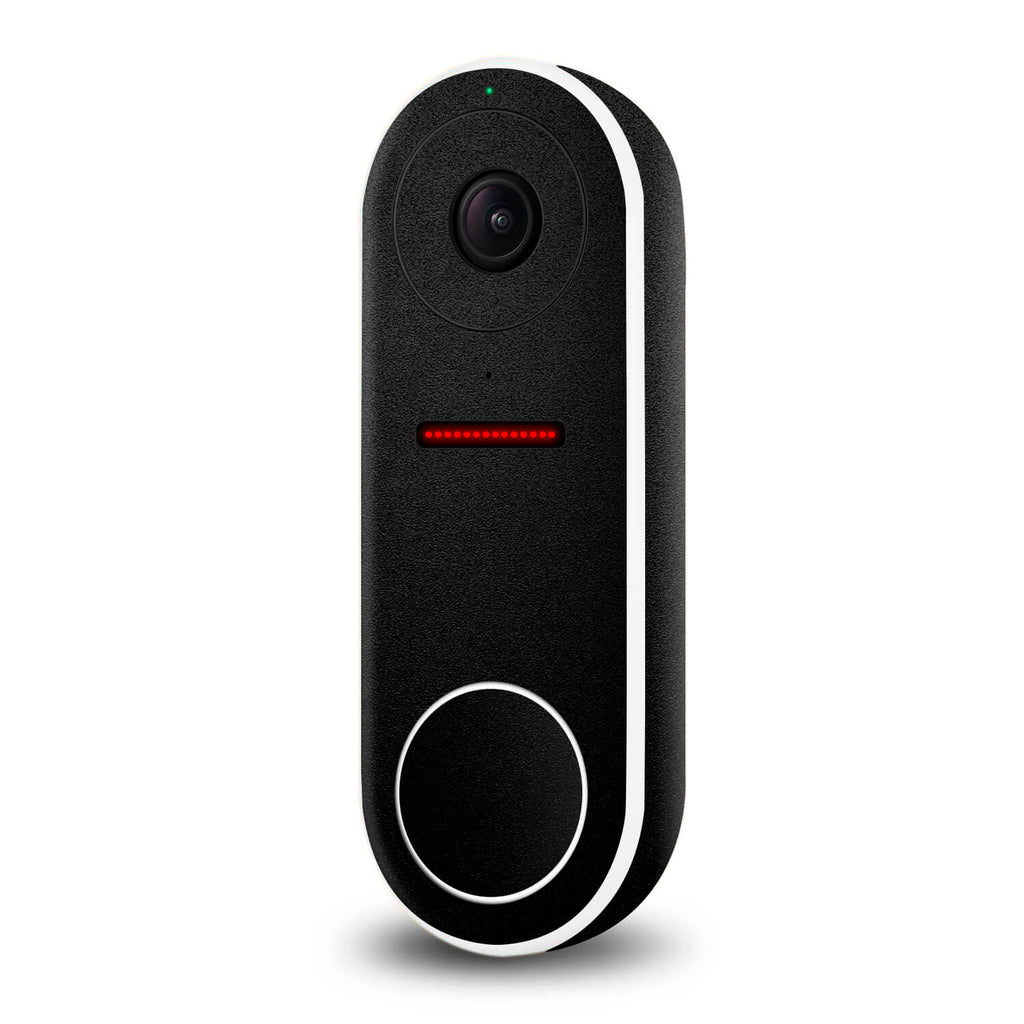 Google Nest Hello Video Doorbell Textured Matt Black Skins