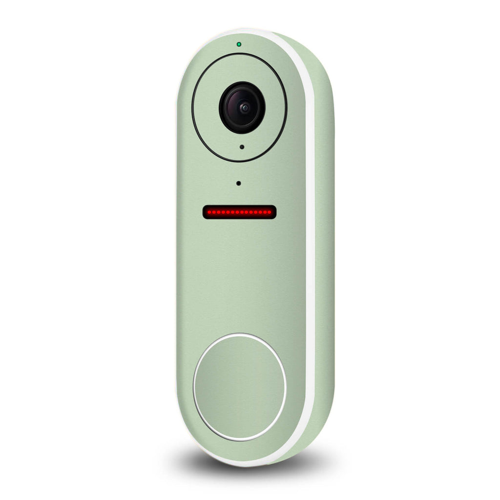 Google Nest Hello Video Doorbell Textured Matt Mint Skins