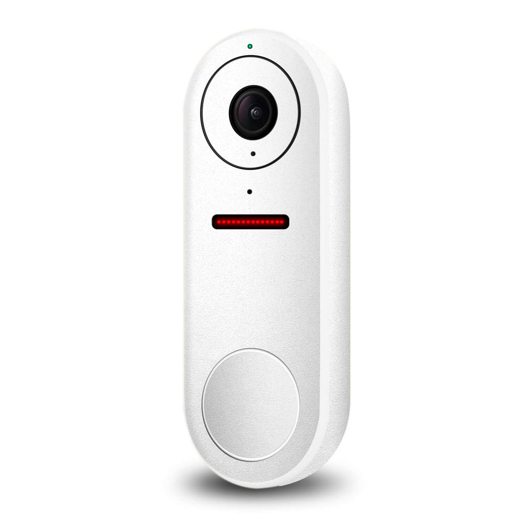 Google Nest Hello Video Doorbell Textured Matt White Skins