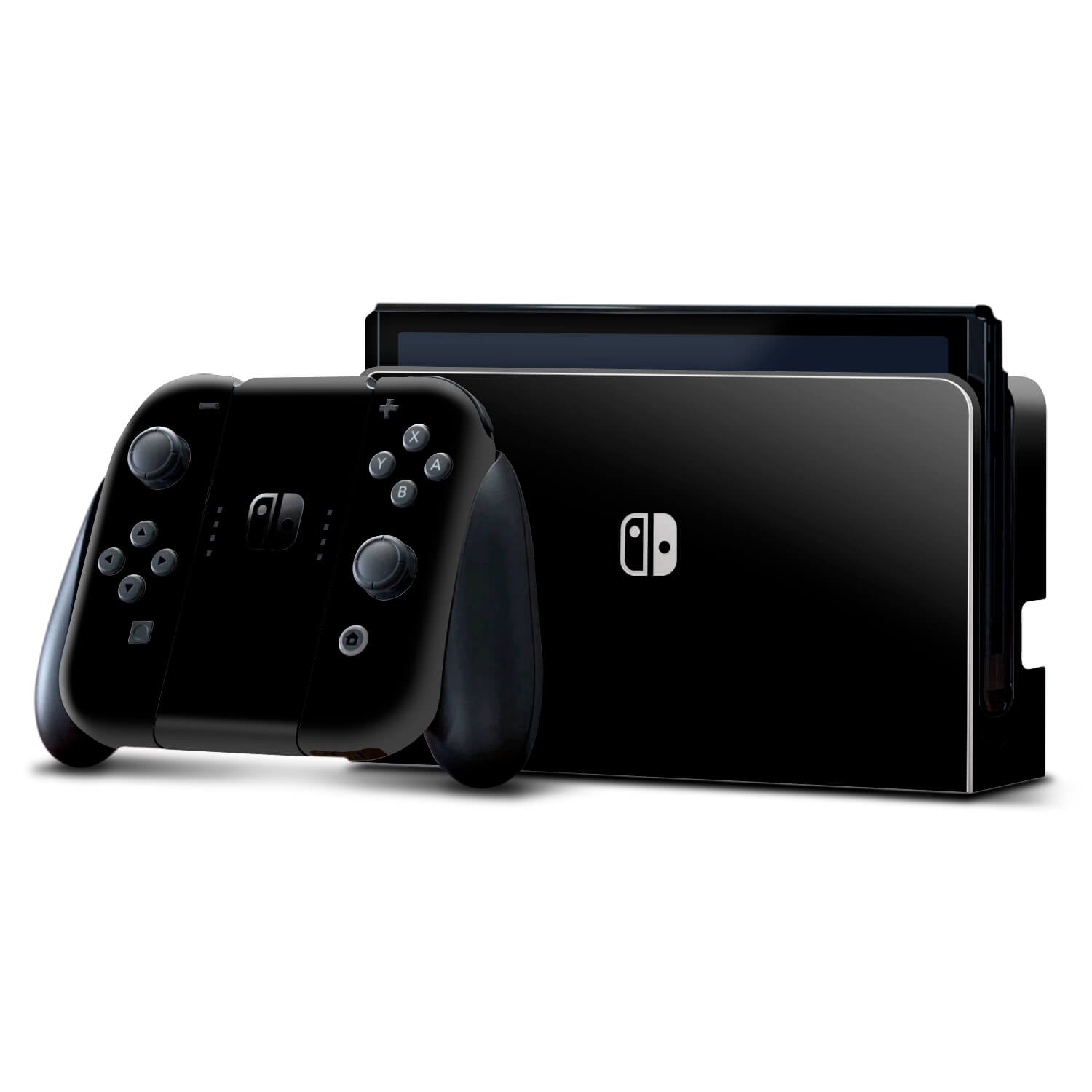 Nintendo Switch OLED Black gloss skins