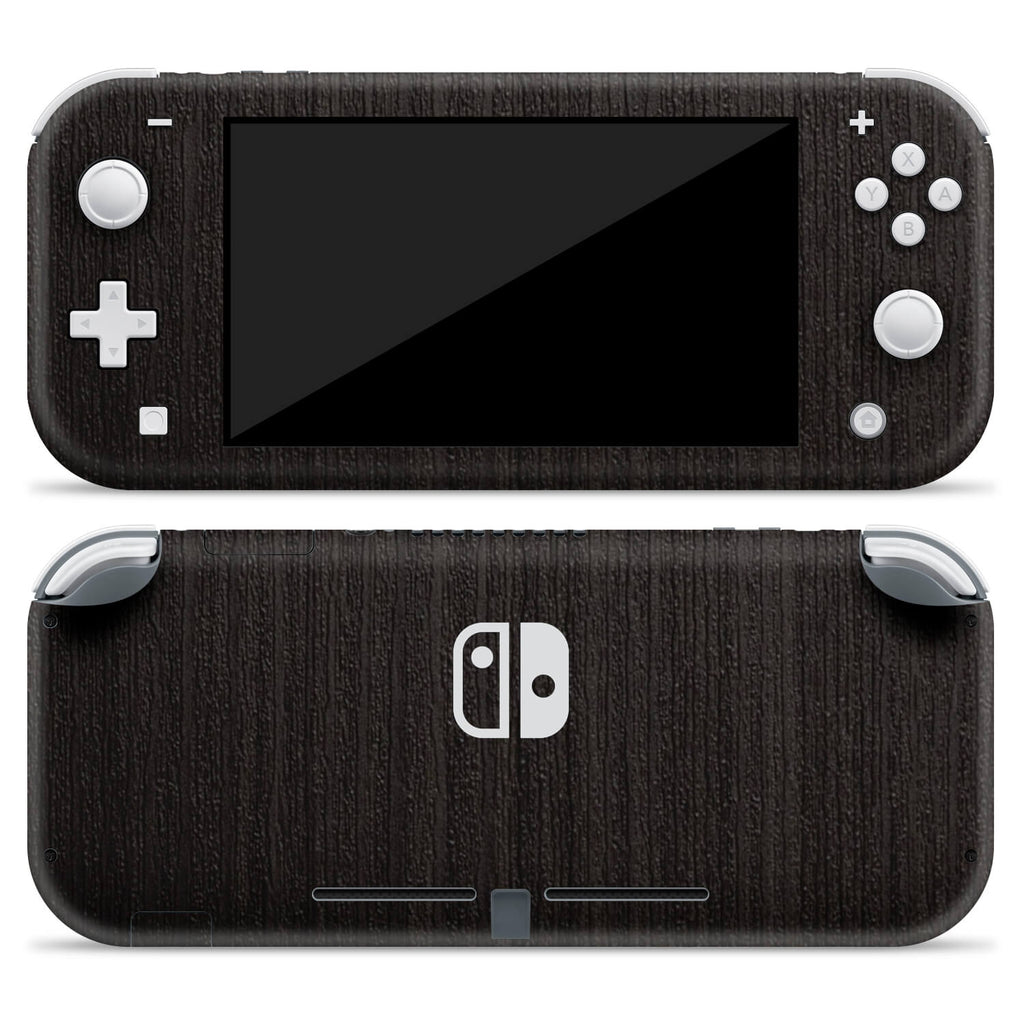 Nintendo Switch Lite Silverblack Wood Skins
