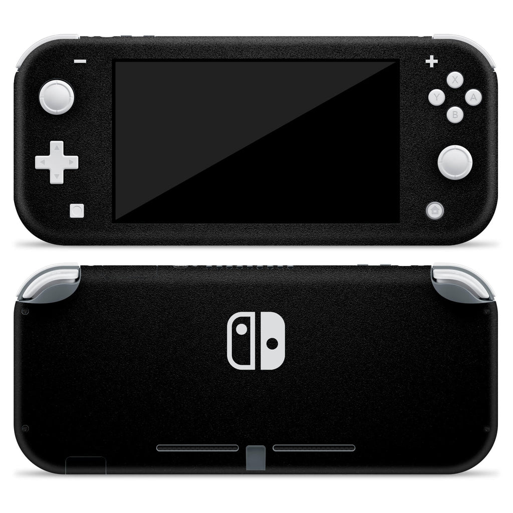 Nintendo Switch Lite Textured Matt Black Skins