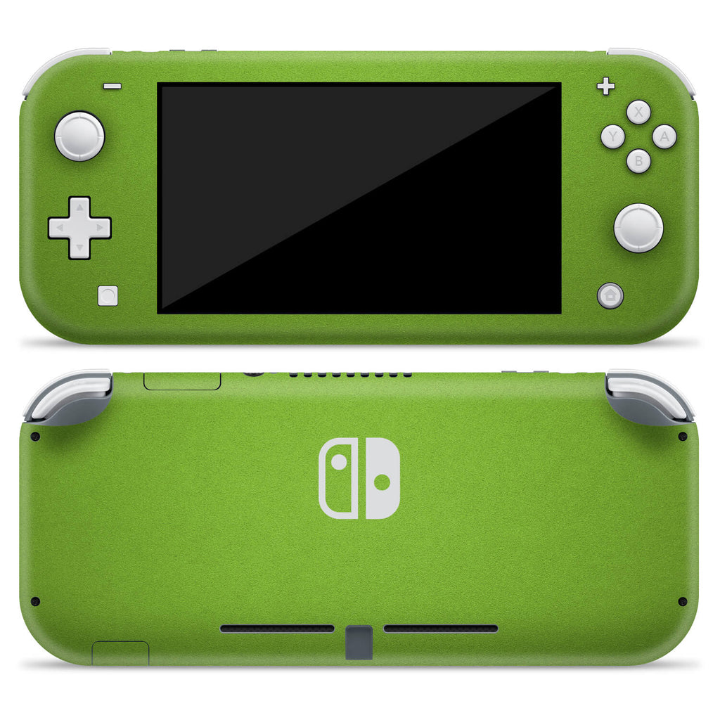 Nintendo Switch Lite Textured Matt Green Skins