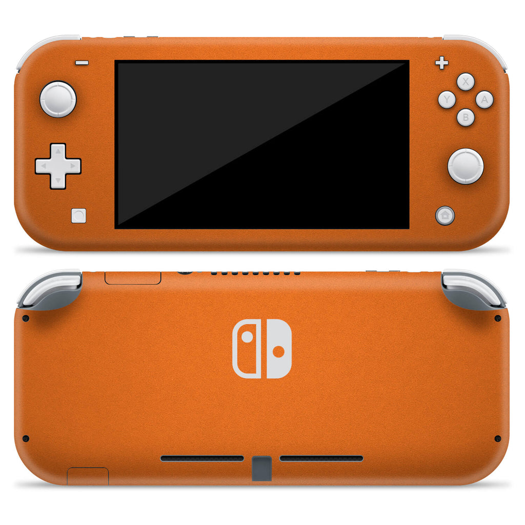 Nintendo Switch Lite Textured Matt Orange Skins
