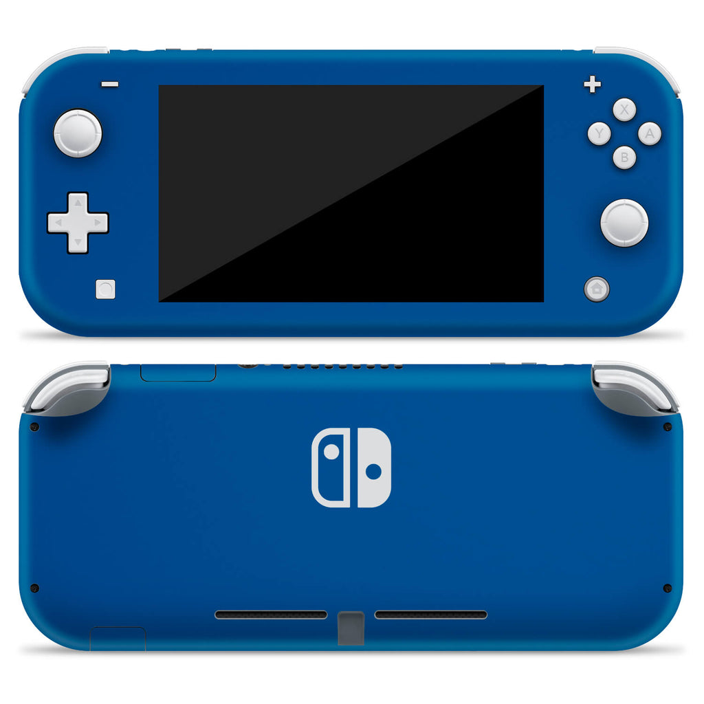Nintendo Switch Lite Textured Matt Royal Blue Skins