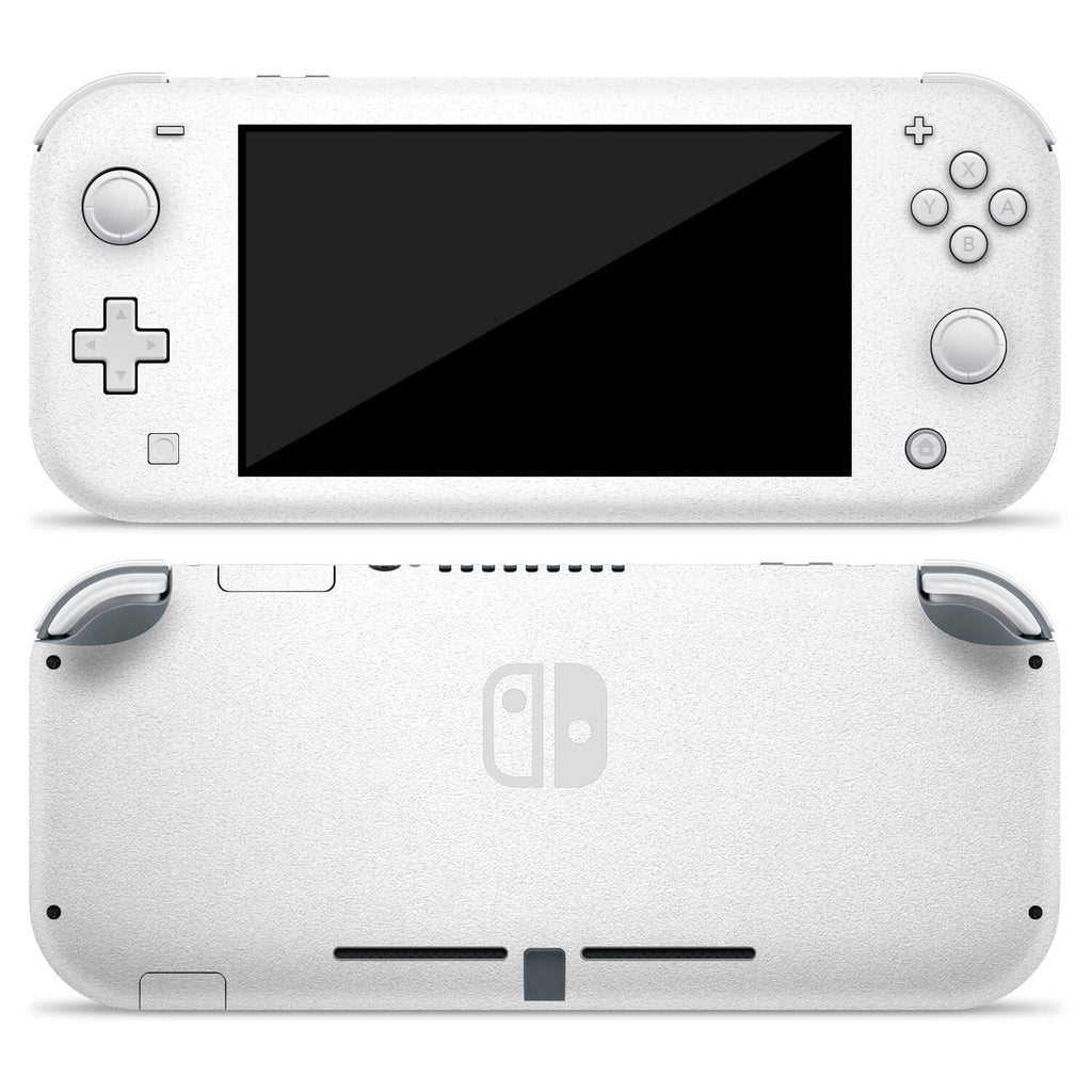 Nintendo Switch Lite Textured Matt White Skins