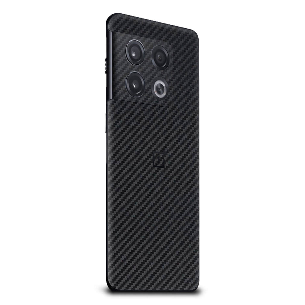 OnePlus 10 Pro Black carbon fibre skins