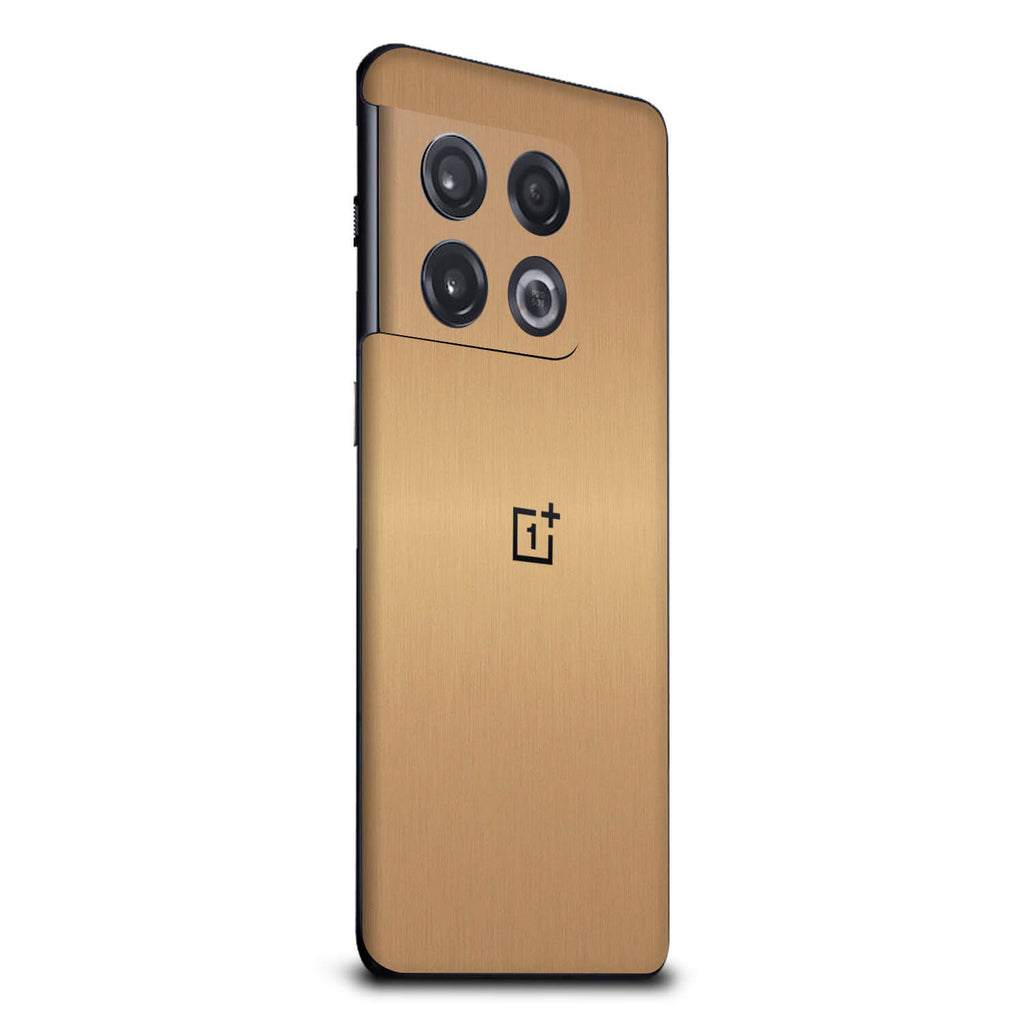 OnePlus 10 Pro Brushed gold skins