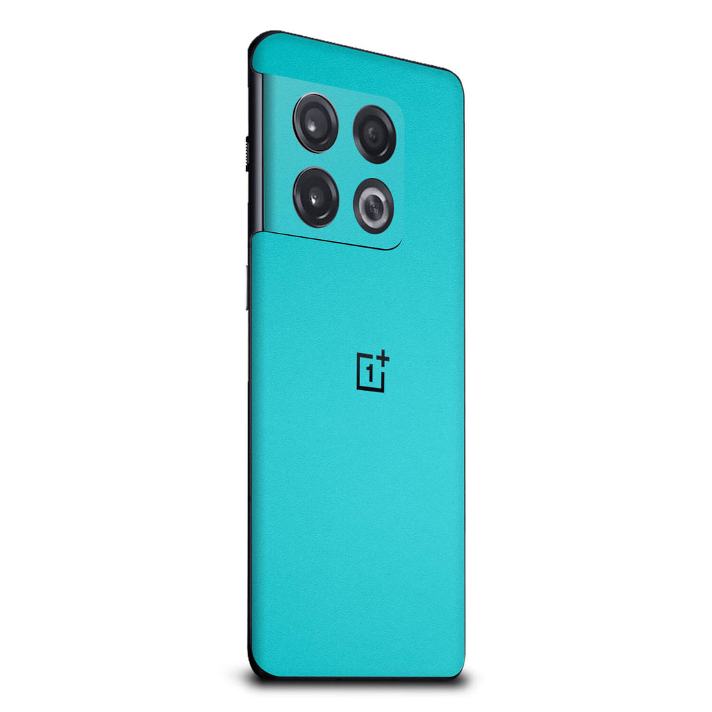 OnePlus 10 Pro Textured matt turquoise skins