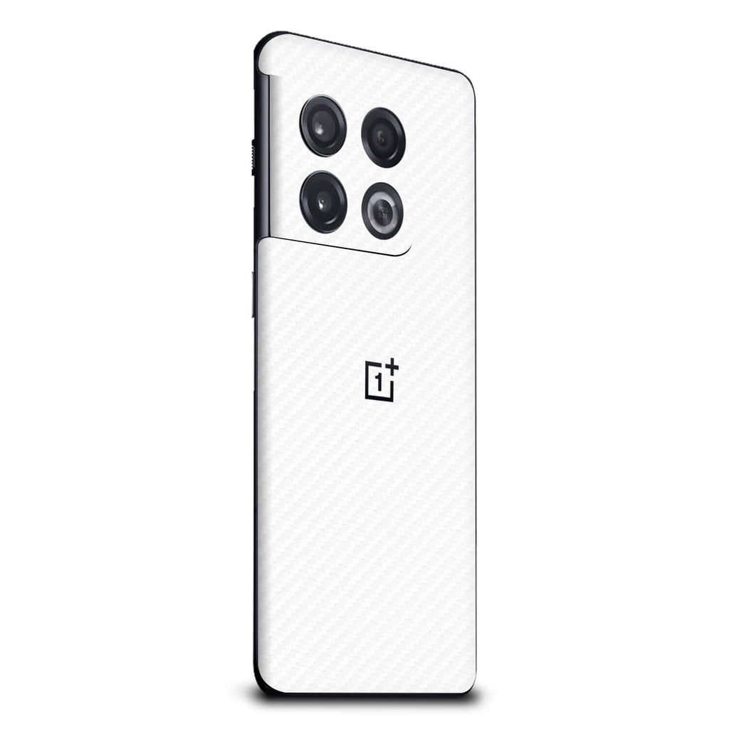 OnePlus 10 Pro White carbon fibre skins