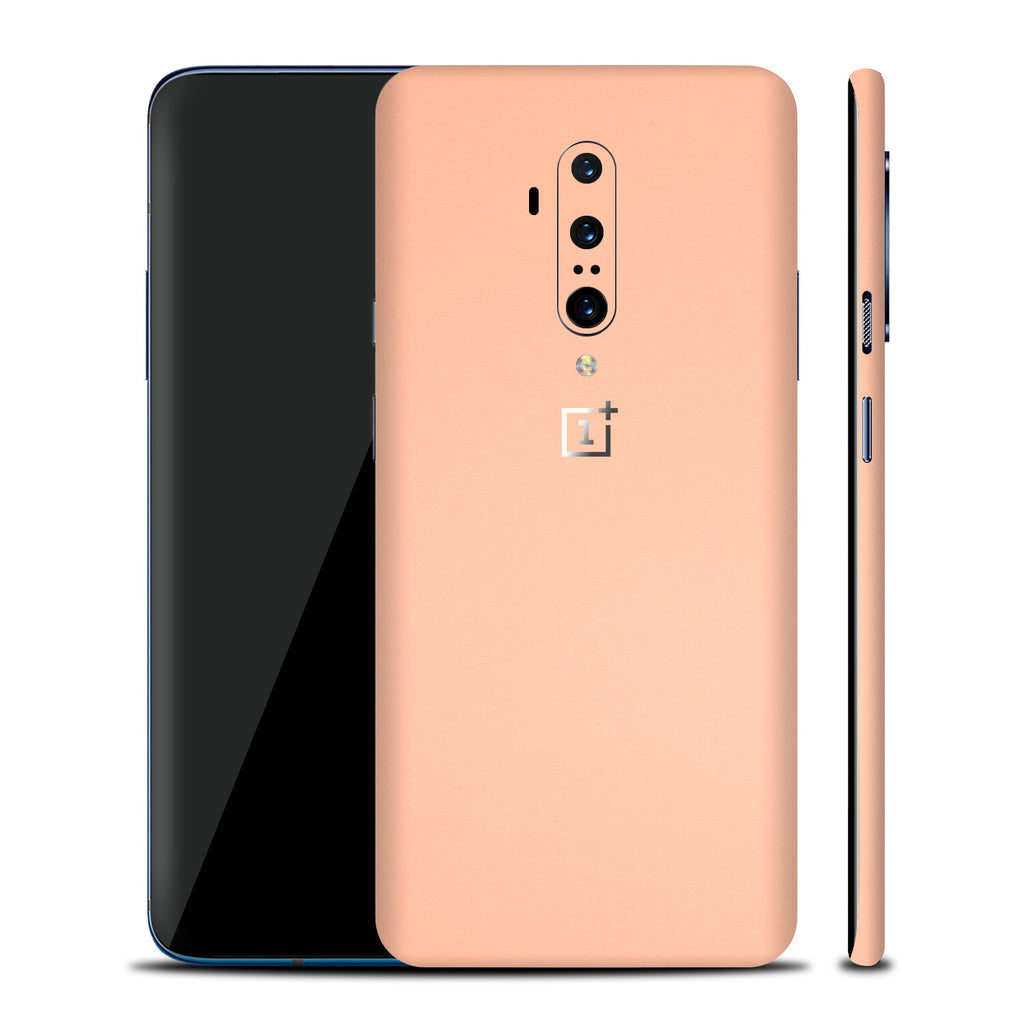 OnePlus 7T Pro Textured Matt Peach Skins