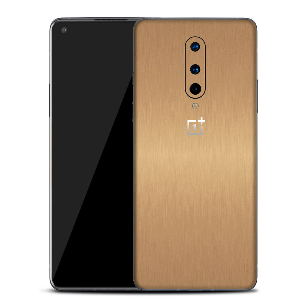 OnePlus 8 Brushed Gold Skins
