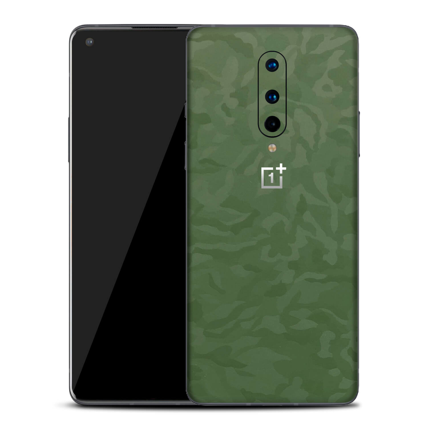 OnePlus 8 Green Camo Skins