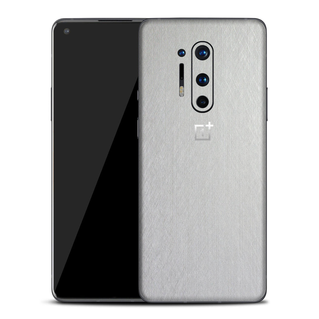 OnePlus 8 Pro Brushed Aluminium Skins