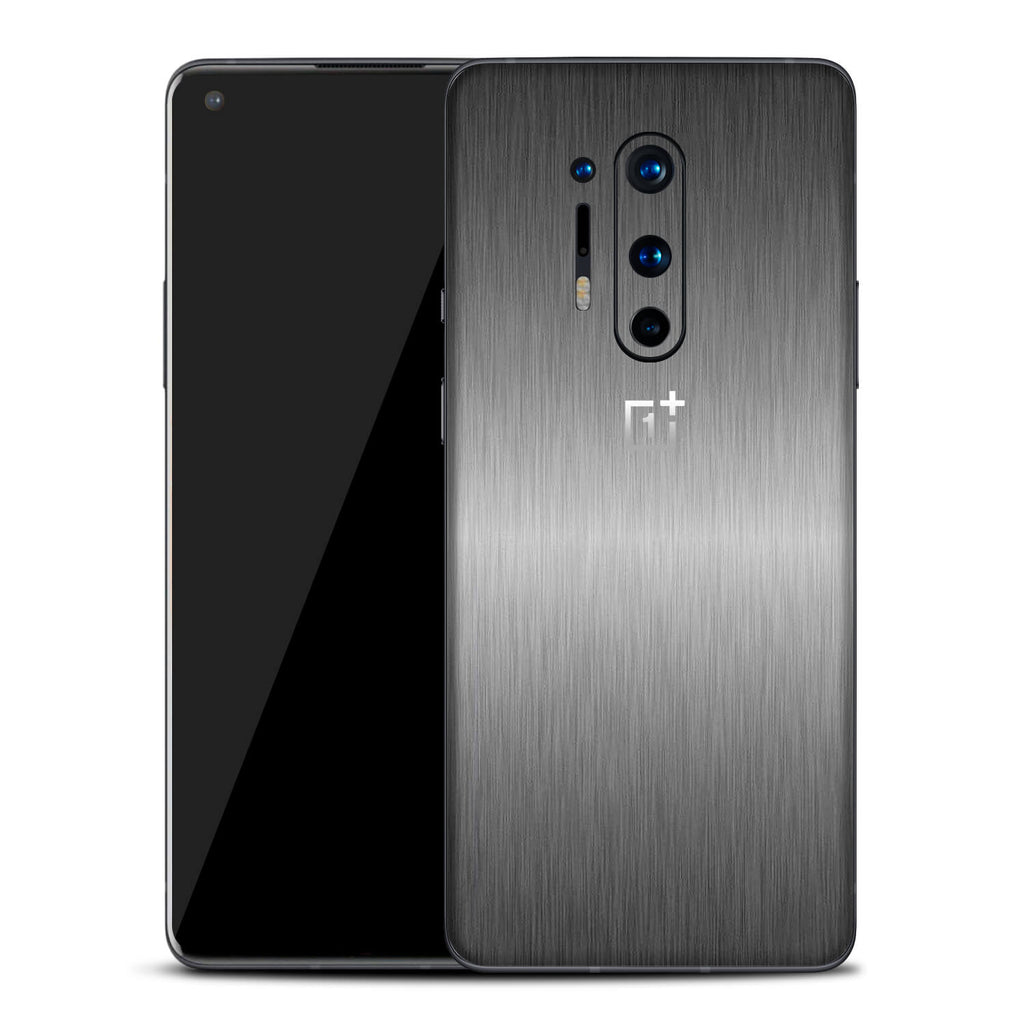 OnePlus 8 Pro Brushed Titanium Skins