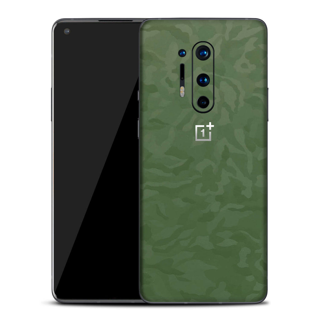 OnePlus 8 Pro Green Camo Skins