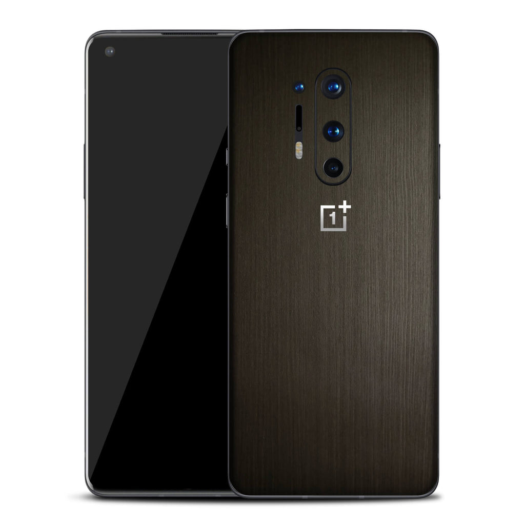 OnePlus 8 Pro Silverblack Wood Skins