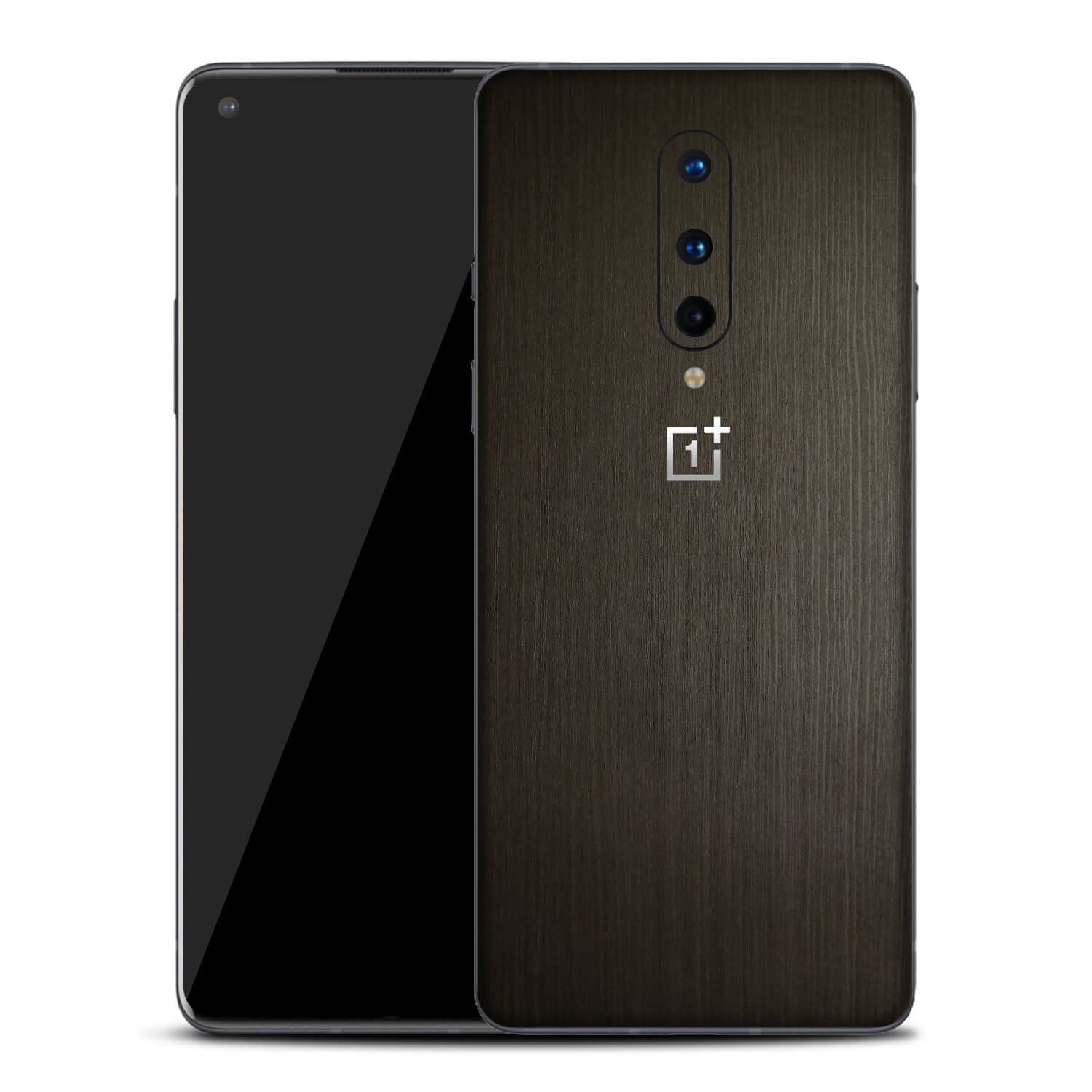 OnePlus 8 Silverblack Wood Skins