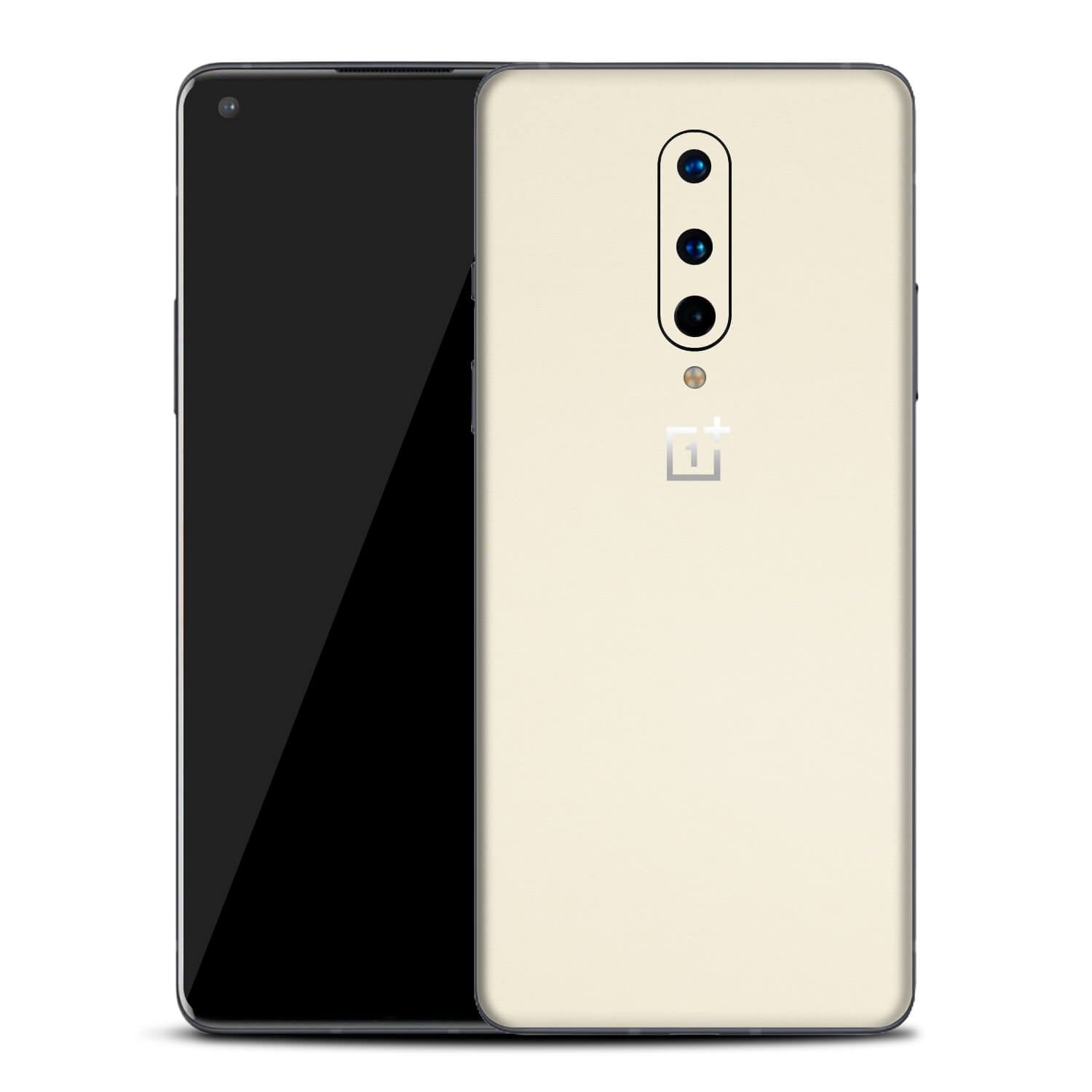 OnePlus 8 Textured Matt Cream Skins