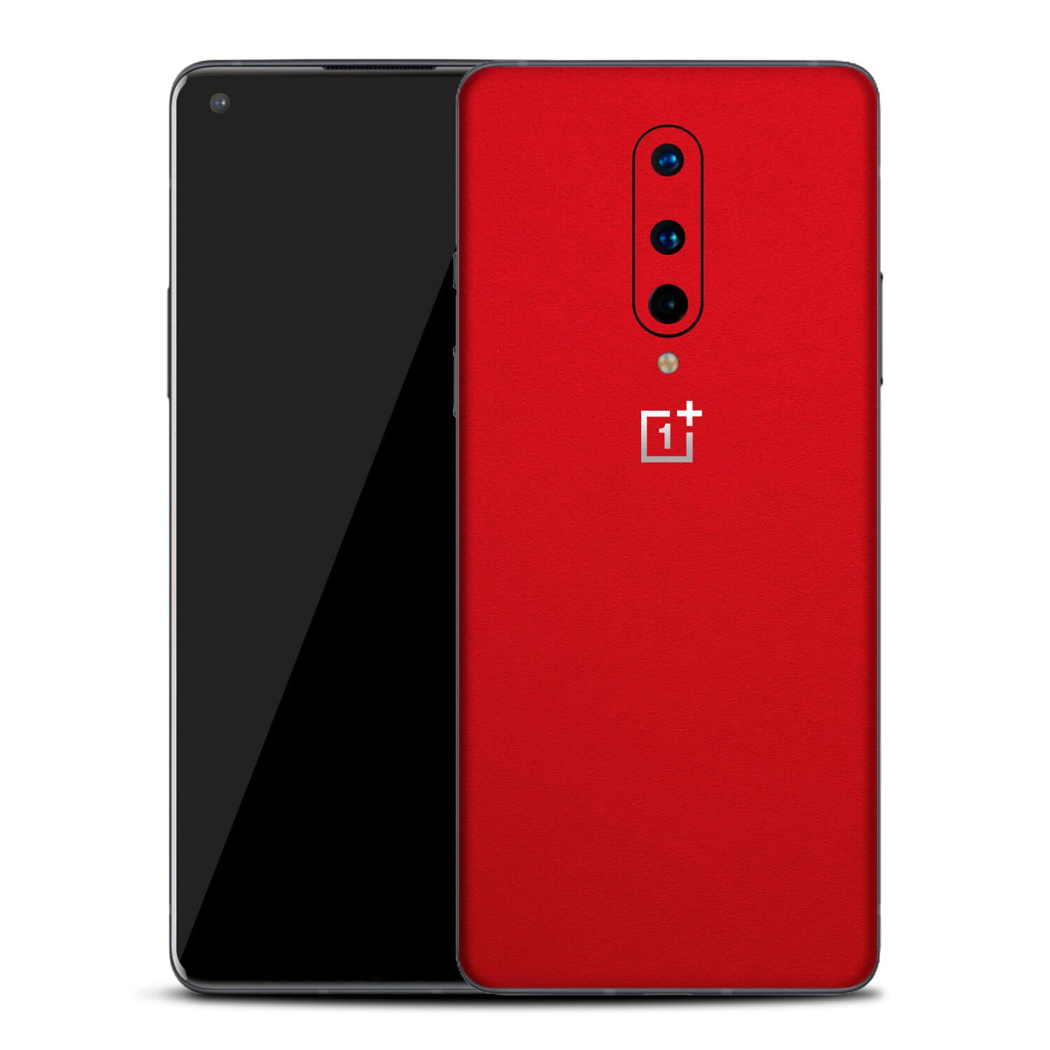 OnePlus 8 Textured Matt Red Skins