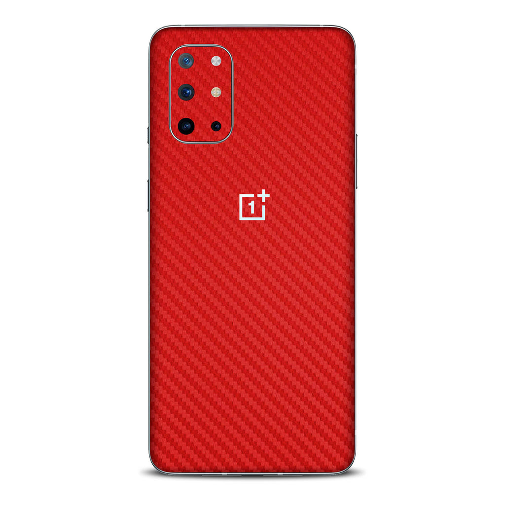 OnePlus 8T Red Carbon Fibre Skins