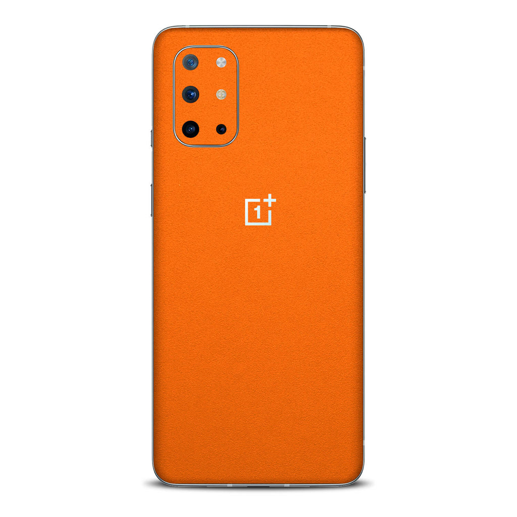 OnePlus 8T Textured Matt Orange Skins