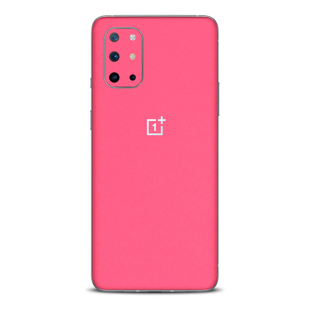 OnePlus 8T Textured Matt Pink Skins