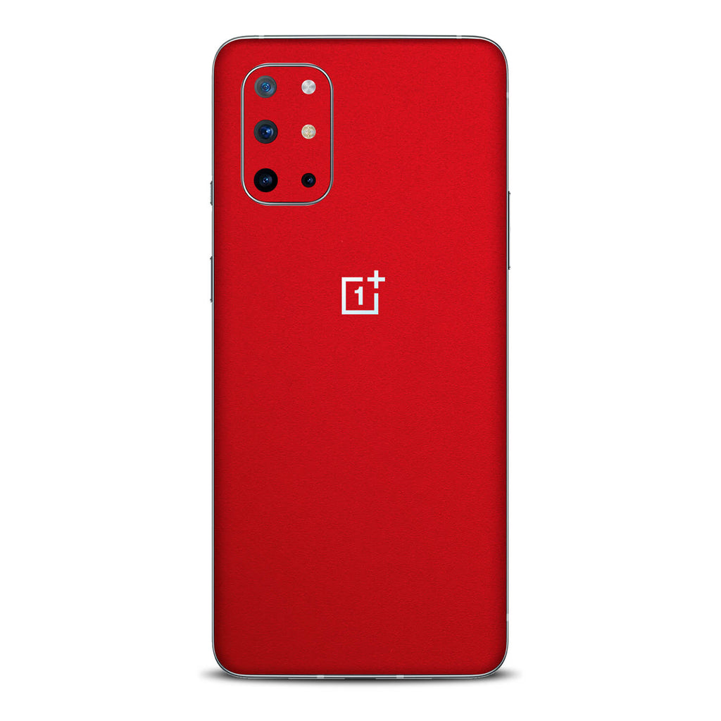 OnePlus 8T Textured Matt Red Skins