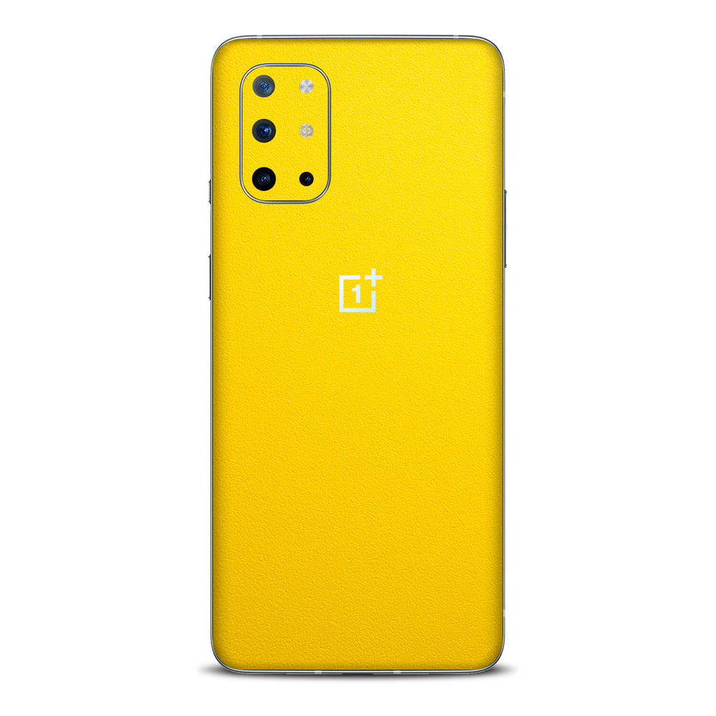 OnePlus 8T Textured Matt Yellow Skins
